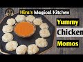 Easy steamed chicken momos with chutney   homemade dumplings  hiras magical kitchen