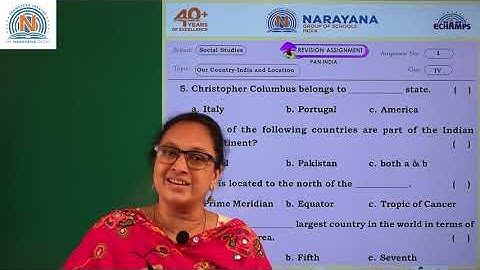 10TH AUG PAN INDIA CLASS IV SOCIAL ASSIGNMENT KEY