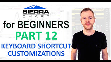 Sierra Chart for Beginners (12/14) - Keyboard shortcuts, customization and copy chart drawings