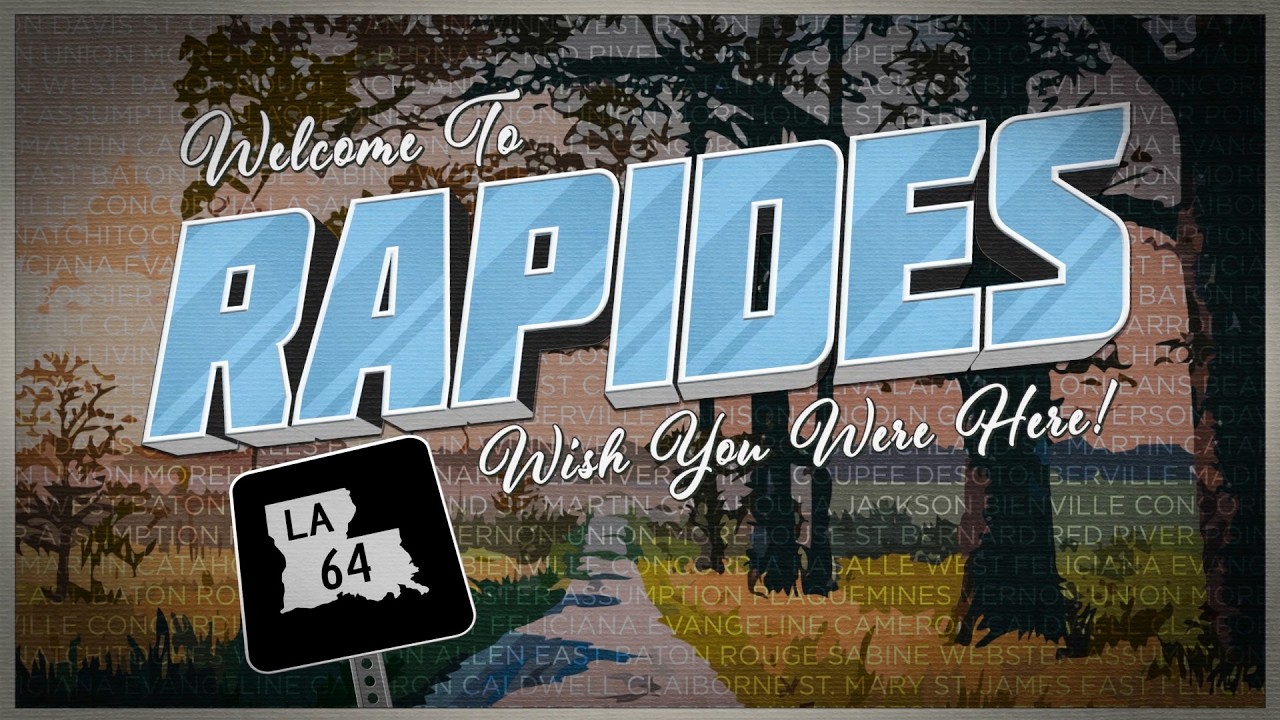 Rapides Parish | Postcards | LA64