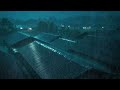 No Ads Rain Sounds for Sleeping - ASMR Torrential Rain On Tin Roof to Quiet Overthinking Mind