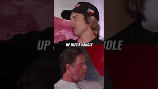 Rocker Steiner talks about protecting your private parts when rodeoing #rodeo #cowboys