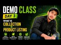 Shopify Demo Class Day 3 | Collection & Product Listing Complete Guide By Sir Junaid Aslam