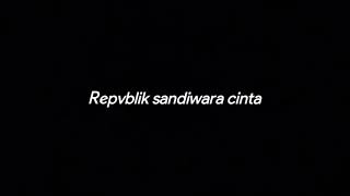 REPVBLIK SANDIWARA CINTA - DRUMLESS