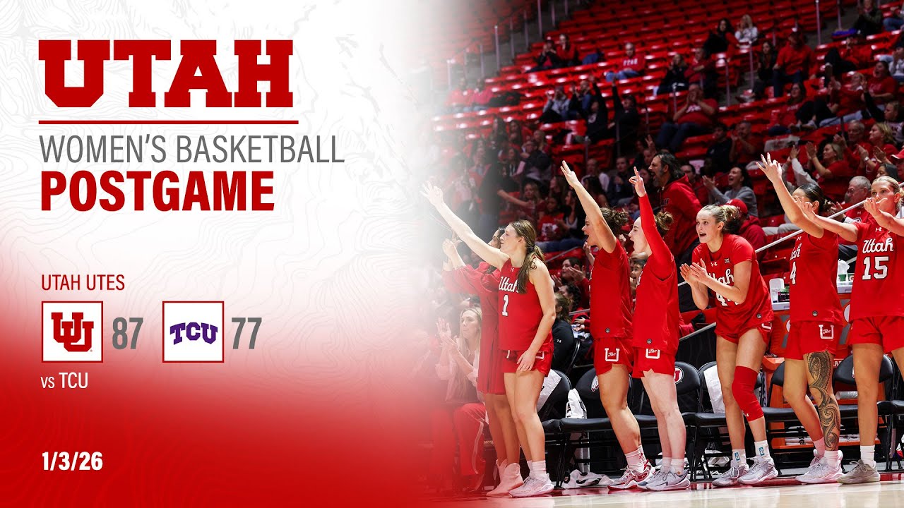 Utah: 87, TCU: 77 | Women's Basketball Postgame Press Conference