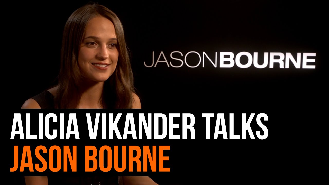 Alicia Vikander in Louis Vuitton at the Jason Bourne Paris Premiere