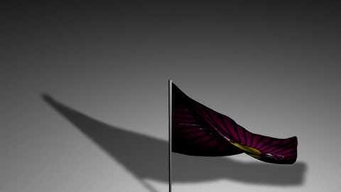 Waving flag in Cinema 4D