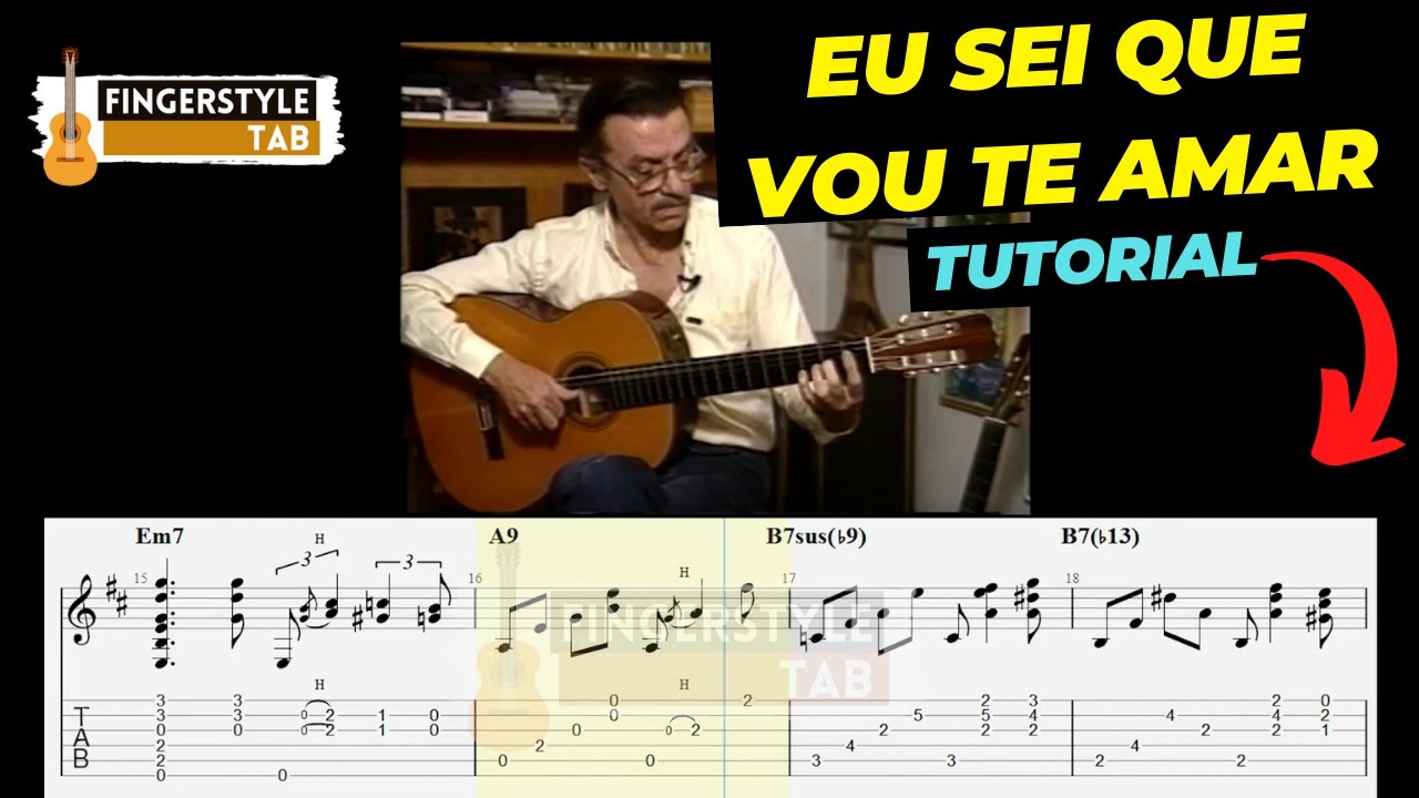 EU SEI QUE VOU TE AMAR -  (Tom Jobim / Vinícius de Moraes)   Paulinho Nogueira
