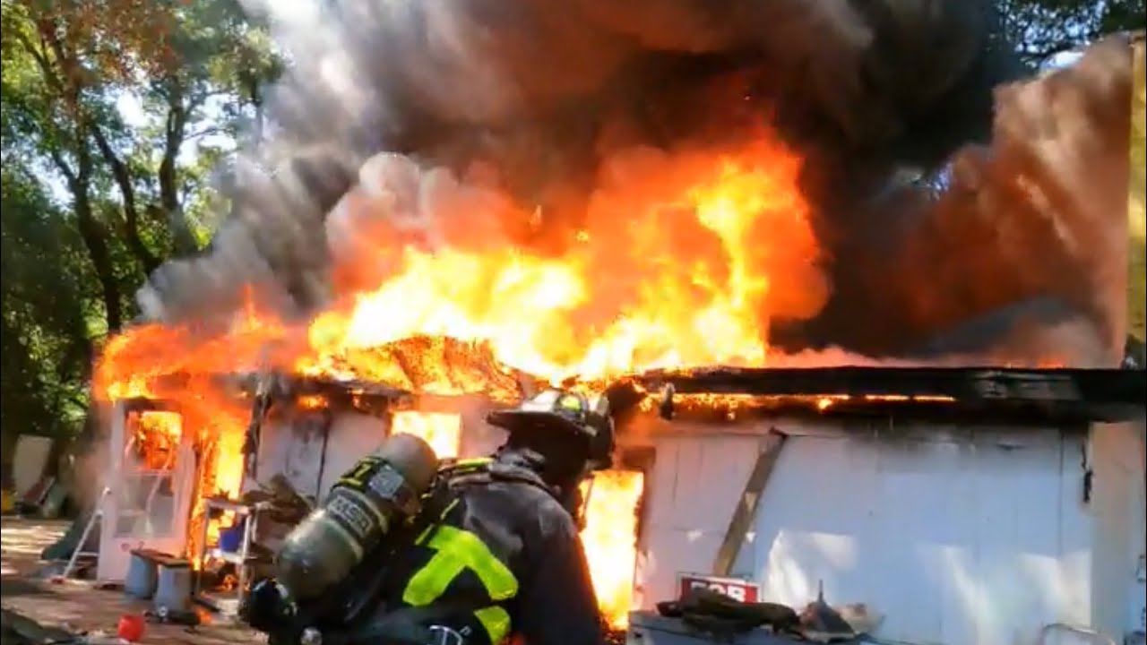 First Due Structure Fire - Driver's POV - 9/17/25