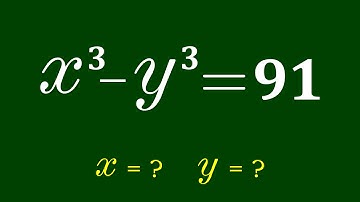 A Nice Algebra Problem | Math Olympiad | Can you find x=? and y=?