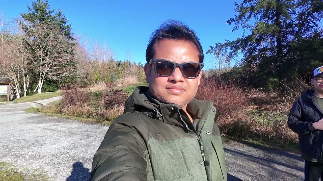 DJI NEO DRONE SHOTT OVER SURREY TIMBER PARK IN CANADA