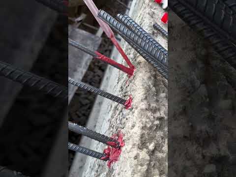 الخطوات الهندسية لتزريع أشاير الحديد بالإيبوكسي