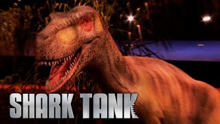 LifeSized Dinosaurs Invade The Tank With Dino Don! | Shark Tank US | Shark Tank Global
