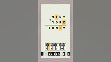 Level 28 - Cryptarithm: android game math  #cryptarithm