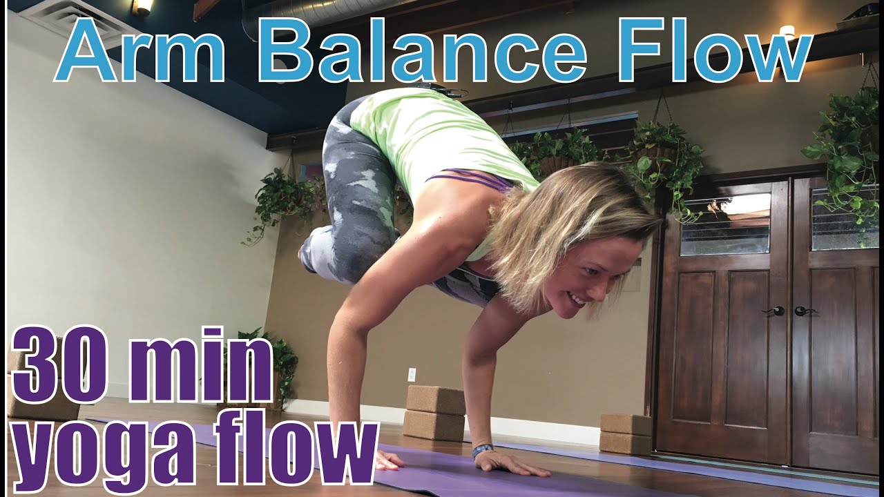 yoga teacher training iyengar 30 Minute Yoga Class - Arm Balance Flow