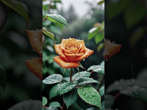 Relaxing Piano Music 🌹 Beautiful Roses for a Calm Mind #AI #shorts