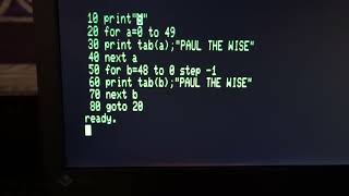 Emulating a Commodore CBM 8032