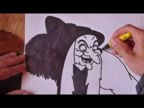 Videó: Hogyan Rajzoljunk Boszorkányt