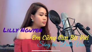 Miniatura de vídeo de "Em cũng cần một bờ vai ( Đình Văn) Lilly Nguyen"