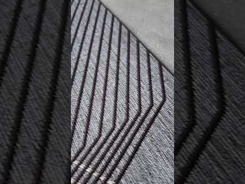 Флізелінові шпалери вініл гарячого тиснення LS Vinil Грані ТФШ 6-1431 сіро-чорний (1,06х10,05м), видео 1