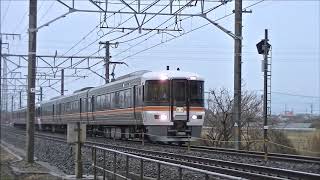 【乗り得列車】373系特急形車両による普通列車(2019.3.3 )