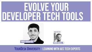 🔴LIVE: Take Your Coding to the Next Level: Evolving Your Developer Tech Tools