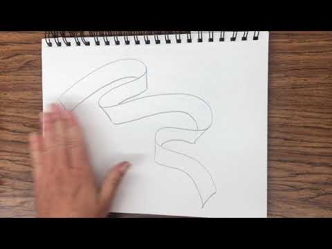 How to Draw a Ribbon - Steps to Create a Realistic Ribbon Drawing