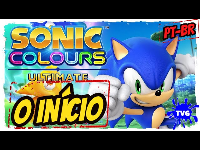 REVELADO o início do Sonic Colors Ultimate em PT-BR no NOVO