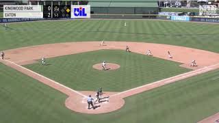 Batter interference. NFHS UIL State Tournament.