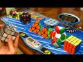 10 Puzzles Relay (including Rubik's cubes)