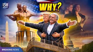 Anic Style 12-Feet Statue Of Trump And Epstein Appears On Washingtons National Mall Ish News