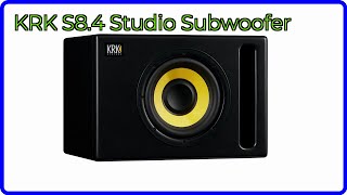 REVIEW (2026): KRK S8.4 Studio Subwoofer. ESSENTIAL details. - YouTube