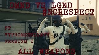 DMND VS LGND AW| GTA 5 CREW BATTLE| AUTO AIM XBOX ONE