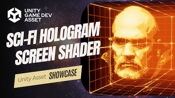 Sci-fi Hologram Screen Shader - Unity Asset Showcase