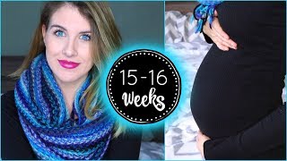 15-16 Week Pregnancy Update Feeling The Baby Move & Braxton Hicks Contractions