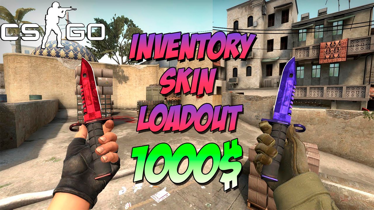 CS:GO Inventory Skin Loadout (1000$)- My Skin Loadout!Showcase - YouTube