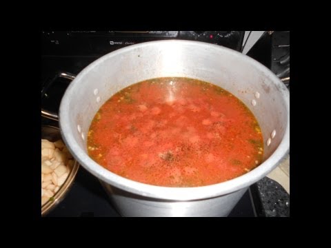 Bratwurst Tomato Soup