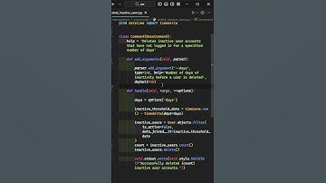 Django Management Commands Made Simple #shorts #code