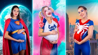 What If Superheroes Were Pregnant!