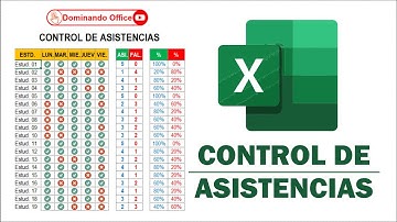 Realizar un control de asistencias paso a paso en Excel