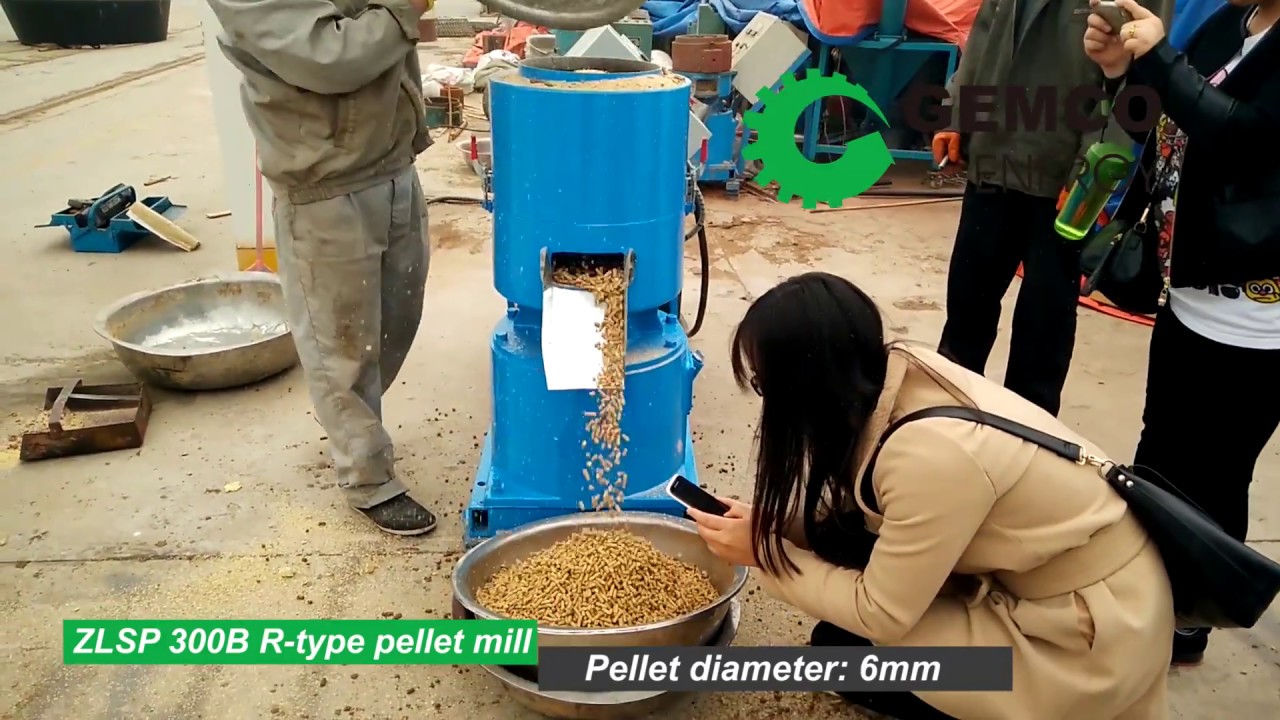 What is small pellet machine used for? (make biomass pellet ) 