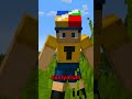 Minecraft ama Her Like Atıldığında Vücudum Değişiyor !! #shorts