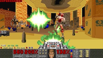 Doom 2 - Crate Expectations (Map 26: Doomguy & the Mac & Cheese Factory): UV-Max* (Author: Clippy)