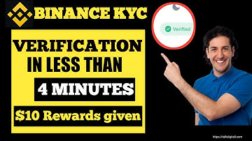 Instant Binance account verification in less than 4 minutes