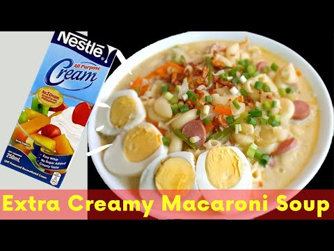 EXTRA CREAMY MACARONI SOUP