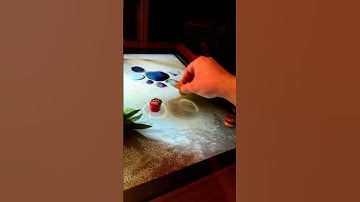 Example touch interaction using magnetic markers