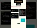 Hover Effect #coding #code #html #css #transition #tricks #programming #viralvideo #viral #shorts