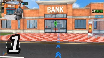 Idle bank simulator money game part 1 || gameplay walkthrough - android
