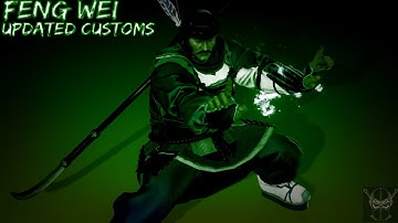 Tekken 7 Customization Showcase: Feng Wei (Updated)