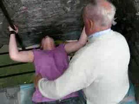 Pam Kissing Blarney Stone